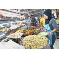 Nasi kandar gravy with a following