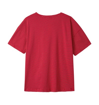 Arissa Plus Size Casual Short Sleeves Knit Tee - ARS-9546-C1