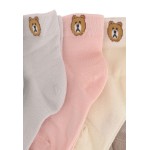 [TeddyStore] Yellow Bee Teddy Socks Combo - Pack of 5