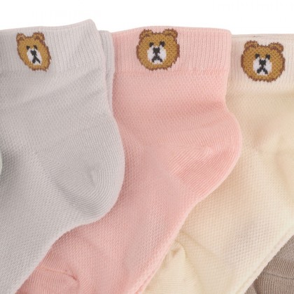 [TeddyStore] Yellow Bee Teddy Socks Combo - Pack of 5