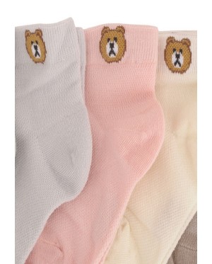 [TeddyStore] Yellow Bee Teddy Socks Combo - Pack of 5